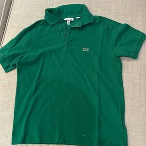 Lacoste Green Boys Polo